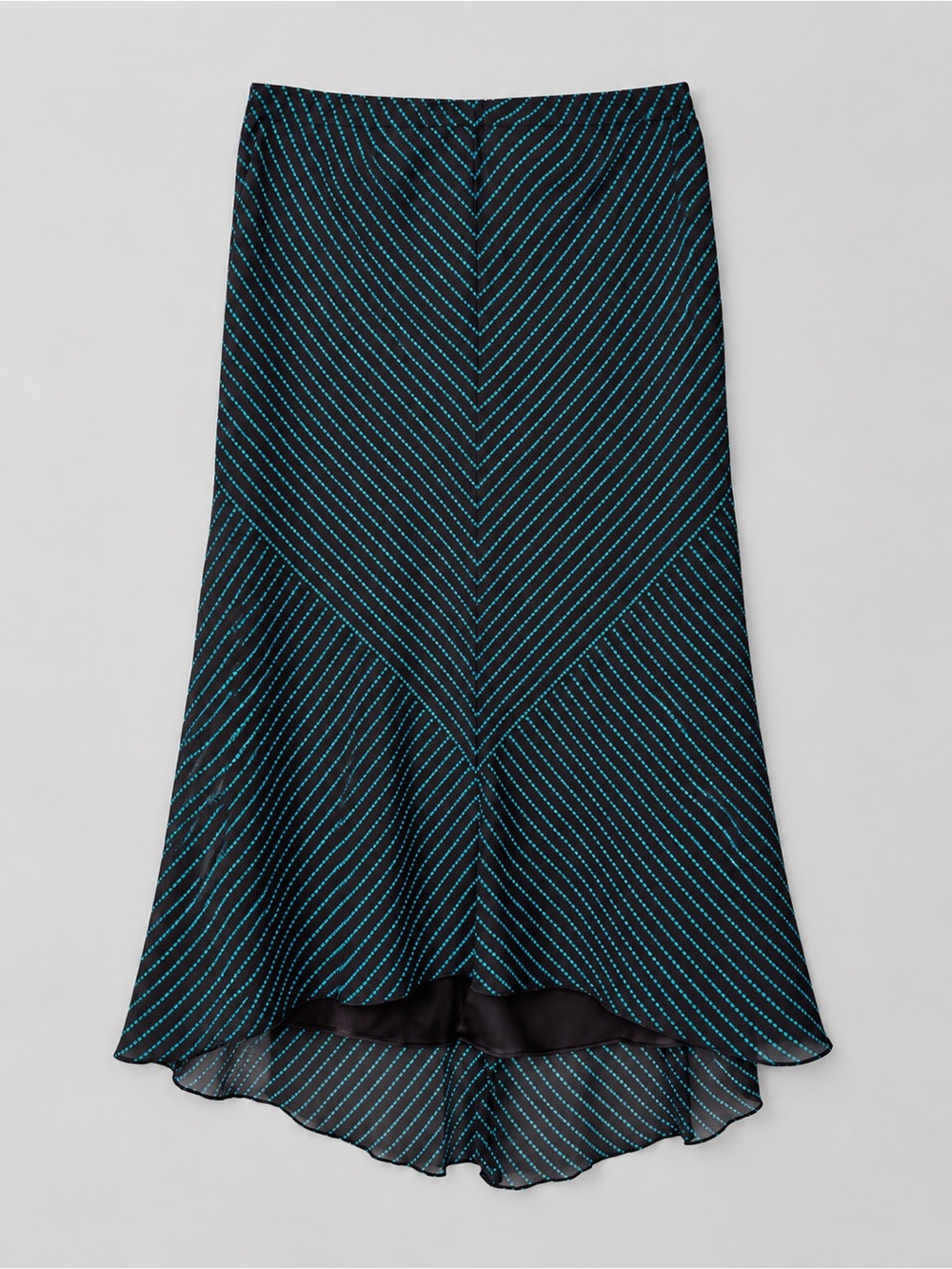 Vintage Y2K Express Midi Skirt Large Whimsigoth Fairy Grunge Flowy Asymmetric